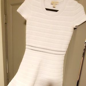 All white Michael Kors dress